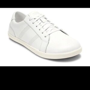 Classic White Leather Sneakers for Men